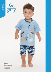 NEWBORN PAJAMAS S/M R15031 Tellini S.r.l. Wholesale Clothing